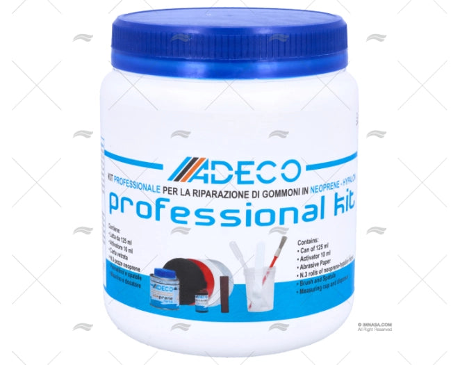 PROFESSIONAL KIT NEOPRENE BLACK ADECO