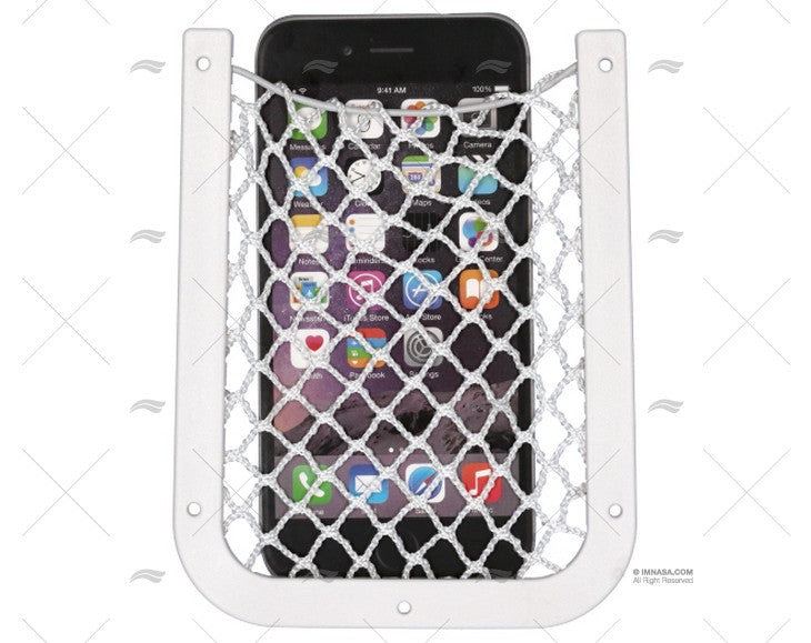 WHITE TELEPHONE HOLDER