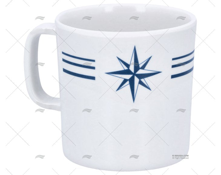 MELAMINE MUG WIND ROSE 6pcs
