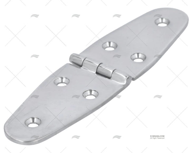 HINGE S.S.316 142x38x3mm MARINE TOWN