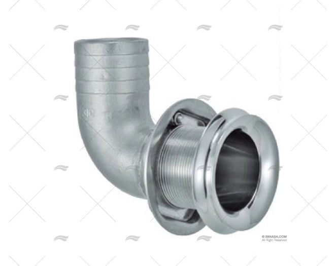 90? MEGA DRIPLESS THRU HULL 1-1/2' MARINE TOWN