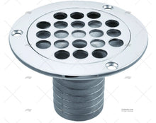 SHOWER DECK DRAIN1-9/16" INOX SS316 MARINE TOWN