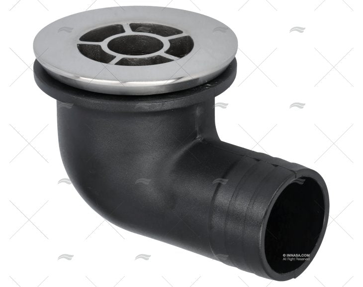 COCKPIT DECK DRAIN PVC/INOX SS316 38mm MARINE TOWN