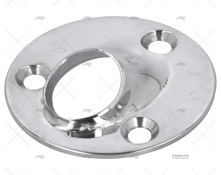 ROUND BASE W/SOCKET SS 316 45º MARINE TOWN