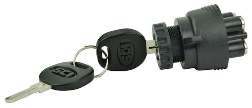 BEP Switch Ignition Off/Ignition&Accessory/Start 12V DC 10A Screw Terminals