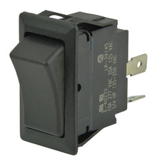 BEP Switch Rocker Off-(On) Single Pole 12V 1/4" Terminal Blades