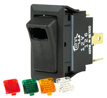BEP Switch Rocker Off-On Single Pole 12V 1/4" Terminal Blades Interchangeable Lens