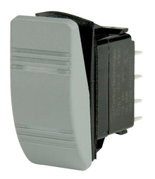 BEP Switch Contura On-On Double Pole 12/24V 1/4" Terminal Blades 2x Amber LED