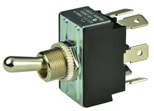 BEP Switch Toggle On-Off-(On) Double Pole 12V 1/4" Terminal Blades