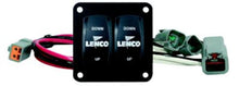 Lenco Double Rocker Switch Kit - Deutsch-Connected (With 36" Power Pigtail)