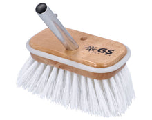 STIFF DECK BRUSH WHITE 6" GS