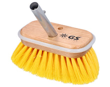 MEDIUM DECK BRUSH YELLOW 6" GS