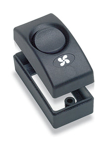 BEP Switch Contour 1100 Interior Series DC 12V 1xOn-Off or On-On 10A Black