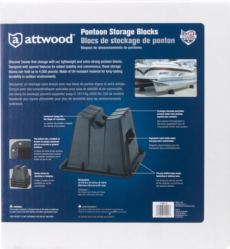 Attwood Block,pontoon Storage Set