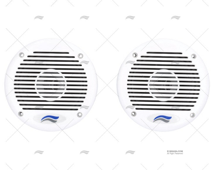 SPEAKERS KIT WHITE 120W 130mm W/TWEE