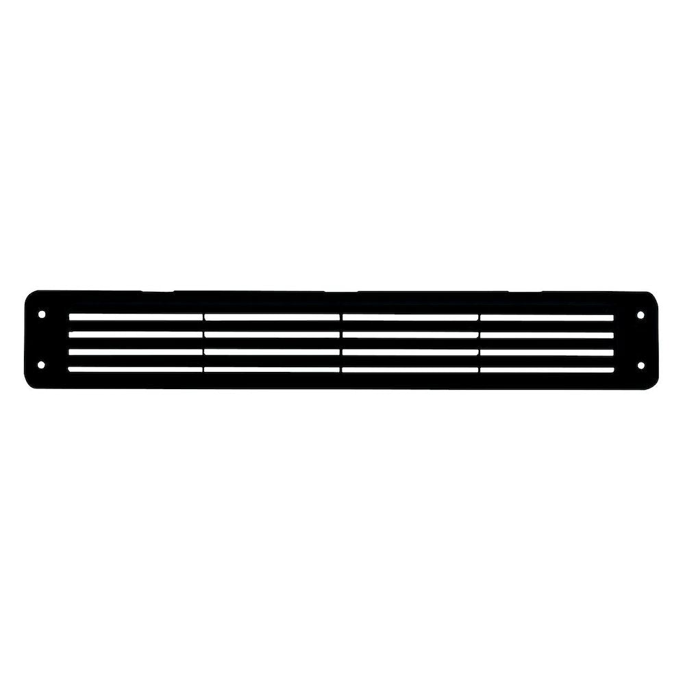 Attwood Vent-black Flush Louvered (Poly Bag)
