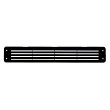 Attwood Vent-black Flush Louvered (Poly Bag)