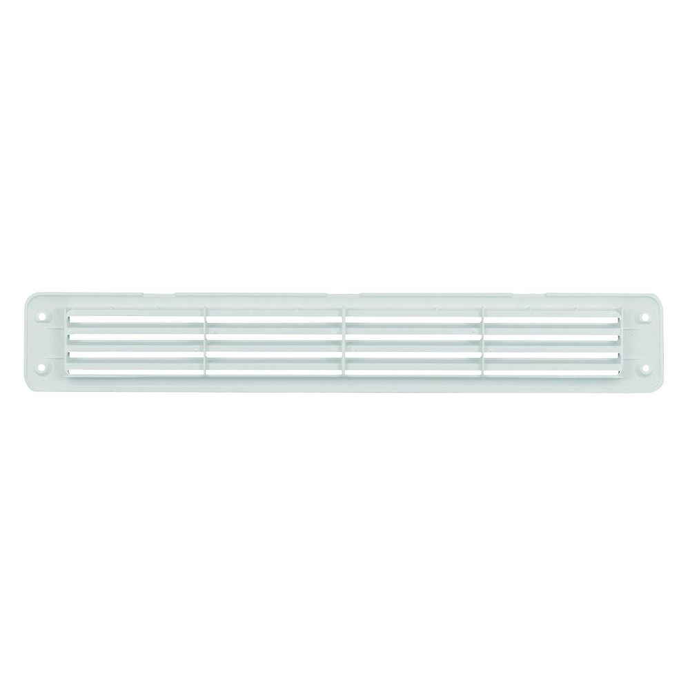 Attwood Vent-white Flush Louvered (Bulk)
