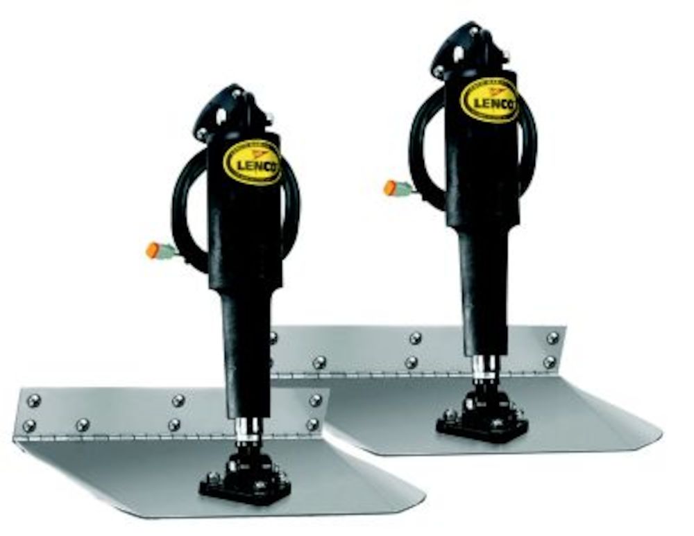 Lenco 12"x18" Trim Tab Kit Without Switch