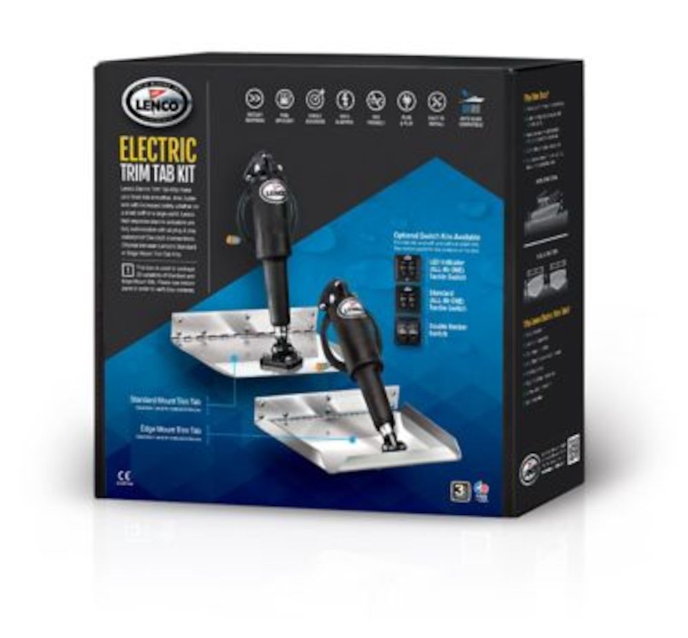 Lenco 9"x12" Edge Mount Kit Without Switch