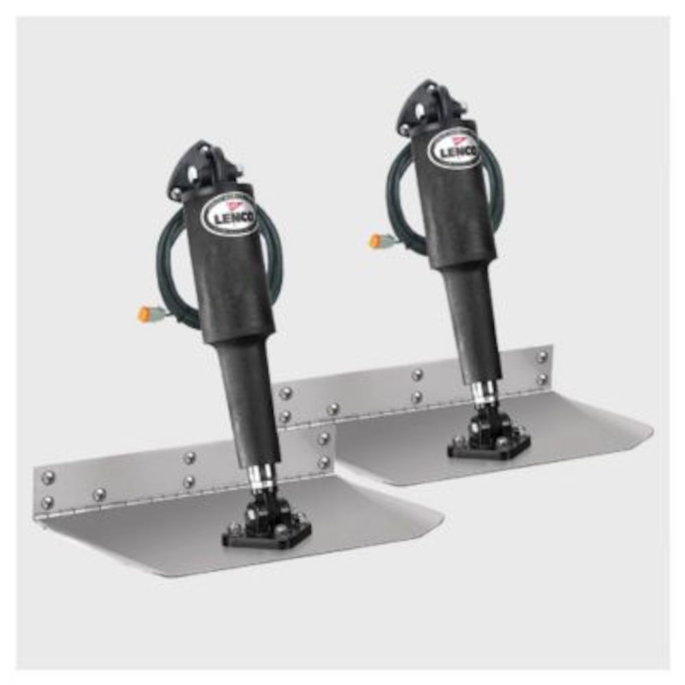 Lenco 9"x12" Standard Trim Tab Kit With Standard Tactile Switch