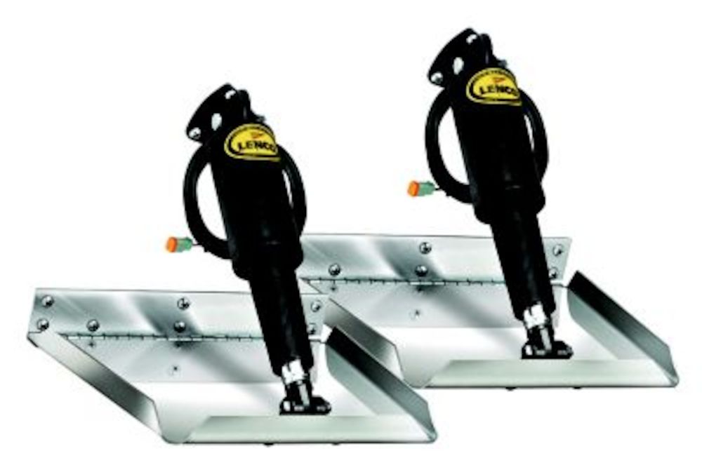 Lenco 12"x9" Edge Mount Kit Electro-Polished Without Switch