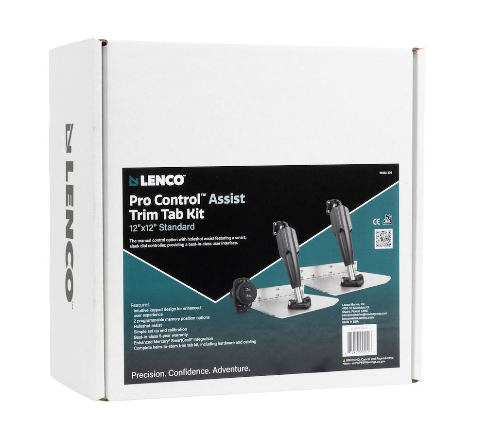 12" x 12" Standard Trim Tab Kit With Pro Control Assist