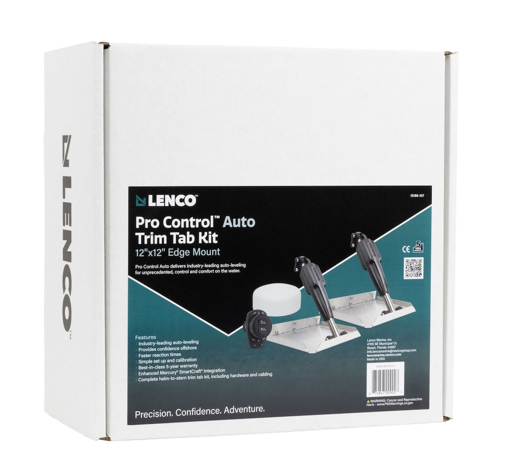 Edge Mount Trim Tab Kit With Pro Control Auto