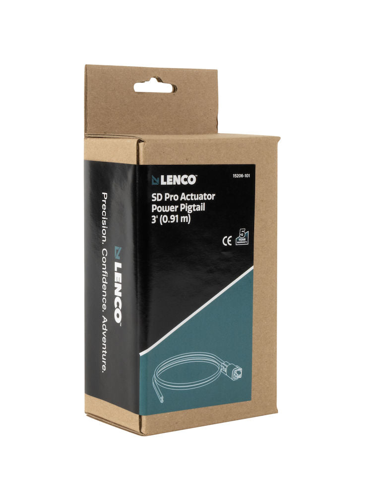 3' Pro Control Actuator Power Pigtail