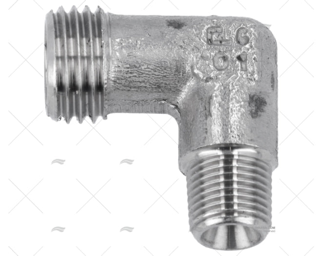 FITTING L 8 LR 1/8 SS TN94 - 8LR 1/8 AI BESENZONI
