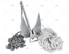 MOORING KIT WITH ANCHOR 14kg