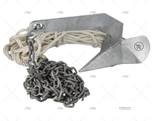 MOORING KIT RHINO 10Kg 8m CHAIN+ROPE