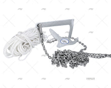 MOORING KIT TRIDENT 5Kg CHAIN+ROPE