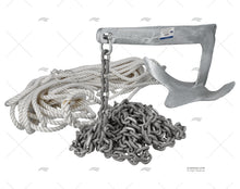 MOORING KIT TRIDENT 10Kg CHAIN+ROPE