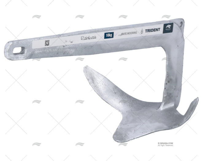 ANCHOR TRIDENT GALVANIZED 10kg