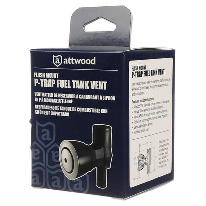 Attwood P-trap W/flush SS Tank Ve
