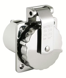 Marinco 16A Easy Lock Inlet Stainless Steel with Enclosure Aftermarket