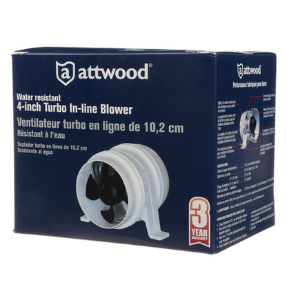 Attwood Asm-blwr,4"quiet,wtr Rst