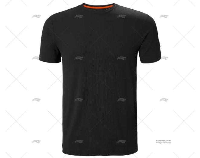 OXFORD T-SHIRT H/H BLACK S HELLY HANSEN
