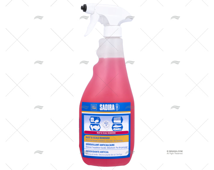 RUST REMOVER 750ml SADIRA SPRAY SADIRA