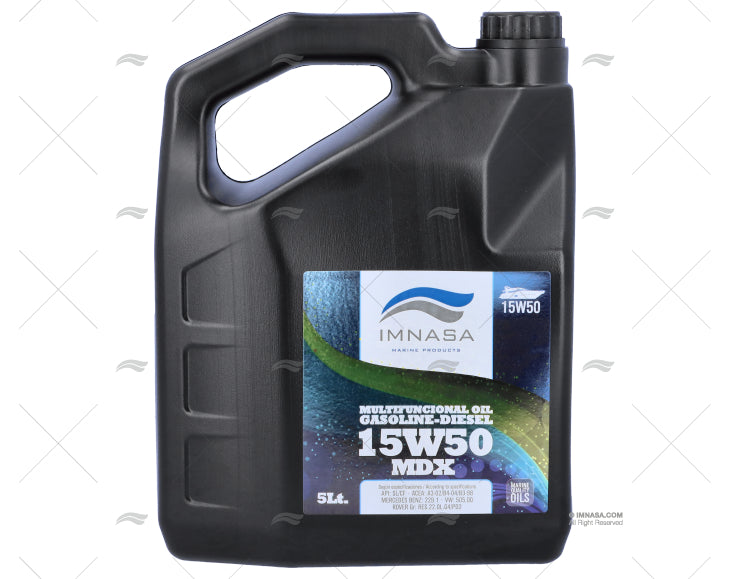MOTOR-OIL GASOLINE-DIESEL 15W50 5L