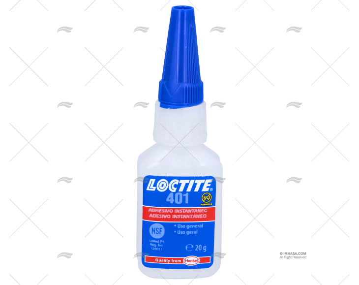 GENERAL INSTANT ADHESIVE 401 20gr LOCTITE