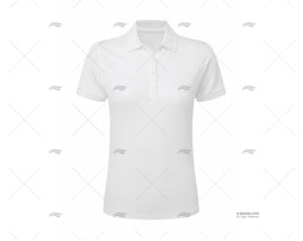 POLO PIQUE WOMAN WHITE S
