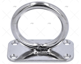 EYE PLATE W/FIXED RING SS 304 70mm