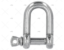 SHACKLE 'D' 5mm S.S.