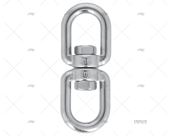 EYE&EYE SWIVEL SS 316 10mm