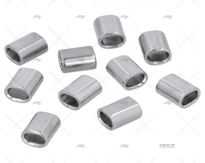 STAINLESS STEEL CABLE CLAMP 3mm (10u)