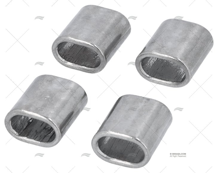 STAINLESS STEEL CABLE CLAMP 6mm (4U)