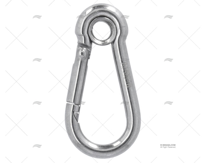 CARABINE HOOK W/ EYE S.S.316 4x40mm