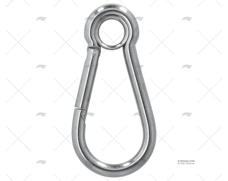 CARABINE HOOK W/EYE AISI-316 13x160mm